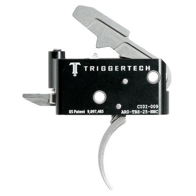 TriggerTech AROTBS25NNC Adaptable Primary  
AR Stainless Two-Stage Traditional Curved 2.50-5.00 lbs Right
