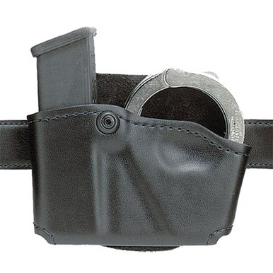 Safariland 5738321 573 Holds 1 Mag &amp; 1 Pair Cuffs Black Suede