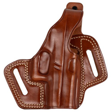 Galco FL800RB Fletch High Ride Tan Leather Belt Glock 43 Right Hand