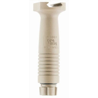 ProMag PM007FDE Vertical Foregrip Swiss Pattern AR-15, M16 Flat Dark Earth Polymer