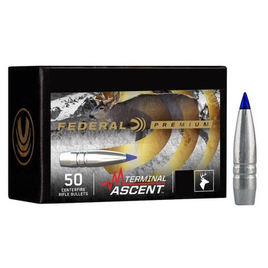 Federal PB264TA1 Terminal Ascent  6.5 mm .264 130 gr Terminal Ascent 50