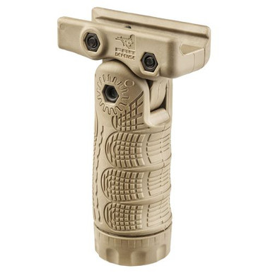 FAB DEFENSE FX-TFLT T-FL 7-Position Vertical Foregrip Polymer Flat Dark Earth