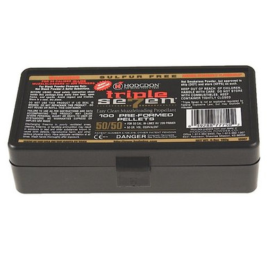Hodgdon T75030 Triple Seven Pellets 50 Cal 30 Grain 100 Box/12 Case