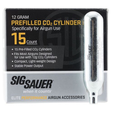 Sig Sauer Airguns AC1215 CO2 15 Pack 12 gram