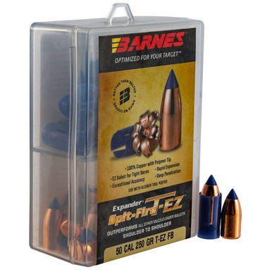 Barnes Bullets 30601 Spit-Fire T-EZ  50 Black Powder 250 GR 24