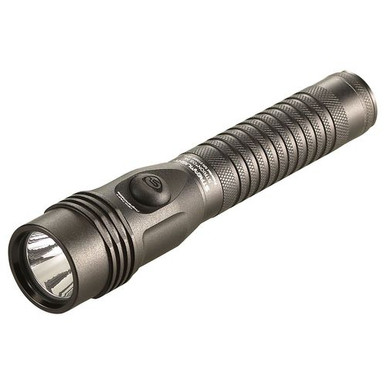 Streamlight 74619 Strion DS HL 700 Lumens LED Aluminum Black Anodized Lithium Ion with 120V AC/12V DC Smart Charger Piggy Back Holder