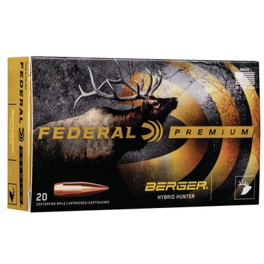 Federal P243BCH1 Premium Berger Hybrid Hunter 243 Win 95 gr Berger Hybrid Hunter 20 Bx