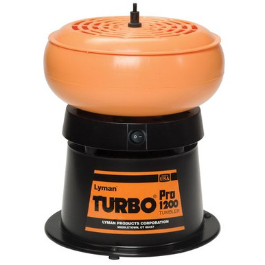 Lyman 7631318 1200 Pro Turbo Tumbler Holds 2 lbs of Media