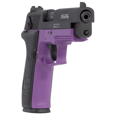 GSG GERG2210FFL FireFly 22 LR 10+1 4" Purple Zinc Alloy w/Accessory Rail Frame
