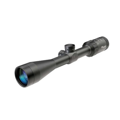 Sig Sauer Whiskey3 Scope 3-9x40MM, I", SFP, Quadplex Reticle, 0.25 MOA