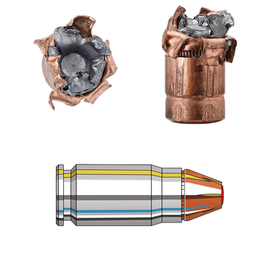 Hornady Critical Duty 357 SIG 135GR FlexLock Defensive Ammo