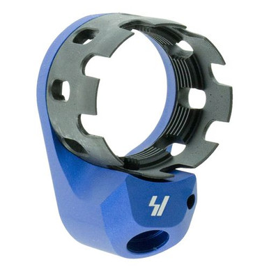 Strike ARECN&EEPBLU AR Castle Nut and Extended End Plate Steel