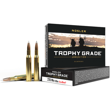 Nosler Trophy Grade 270 Win 130 gr Nosler AccuBond 20 Per Box