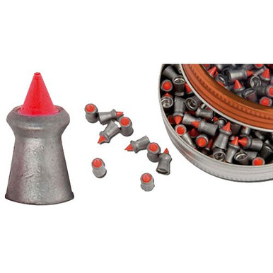Gamo 6322701C54 Red Fire  .177 Pellet Lead Jacketed Polymer Tip 150 Per Tin