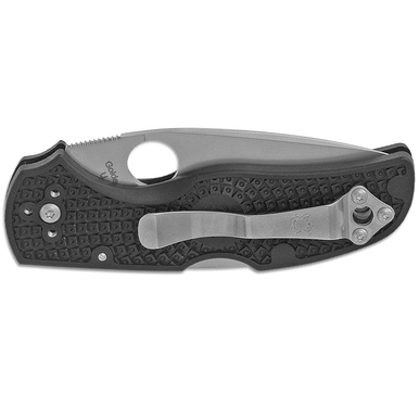 Spyderco C41PBK5 Native 5 Lightweight 2.95" Folding Spear Point Plain CPM S35VN SS Blade/ FRN Black Handle