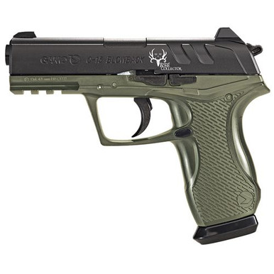 Gamo 611139354 C-15 Bone Collector  CO2 177 Pellet,177 BB 16rd OD Green Frame Black Slide OD Green Polymer Grip
