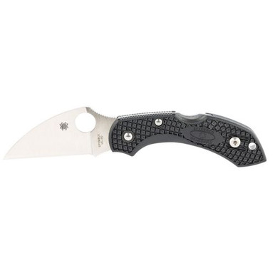 Spyderco C28FPWCBK2 Dragonfly 2 Lightweight 2.28" Folding Wharncliffe Plain VG-10 Stainless Steel Blade/FRN Black Handle