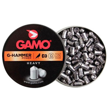 Gamo 6322832BL54 G-Hammer  177 Pellet 15.42 Grain Pointed 400 Per Tin