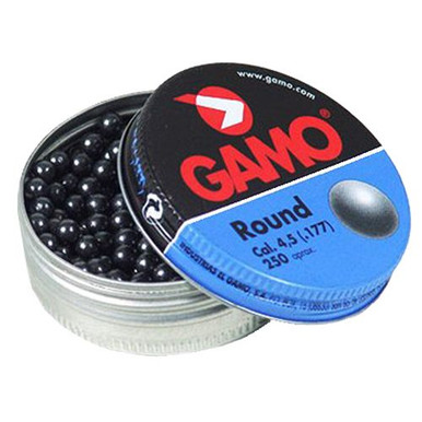 Gamo 632032454 Roundball  .177 BB Lead 250 Per Tin