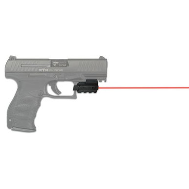LaserMax SPSR Spartan Laser 5mW Red Laser with 650nM Wavelength & Black finish for Handguns with 1" Rail & Up
