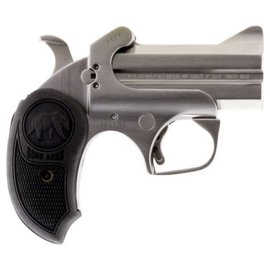 Bond Arms BAPB Papa Bear 45 Colt/410 Pistol Single 45 Colt (LC)/410 Gauge 3" 2 Round Rubber Stainless