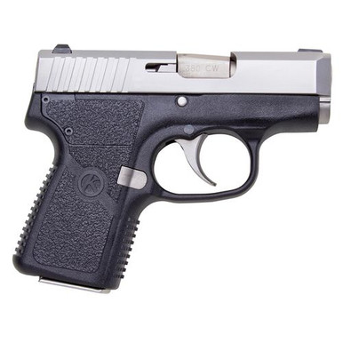 Kahr Arms CW3833N CW  380 ACP 2.58" 6+1 Black Matte Stainless Steel Slide Textured Black Polymer Grip Night Front Sight
