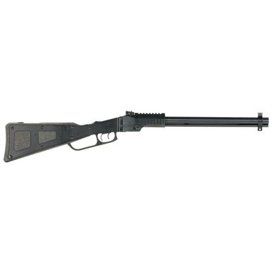 Chiappa Firearms 500188 M6 22 LR/12 Gauge 1+1 18.50" Blued Steel Barrel, Folding Break Open, Receiver Mounted Quad Picatinny Forend, Black Skeletonized Stock w/PPS Foam Inserts, Double Trigger System, Includes Modified Choke