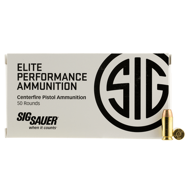 Sig Sauer E40SW150 Elite V-Crown  40 S&W 165 gr Jacketed Hollow Point (JHP) 50 Bx