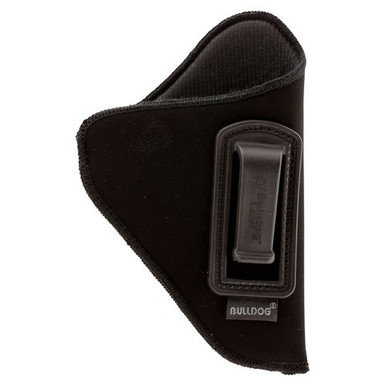 Bulldog DIP224 Deluxe IWB Black Suede Like Belt Clip Fits S&W J Frame/Taurus 85/2-2.50" Barrel Right Hand