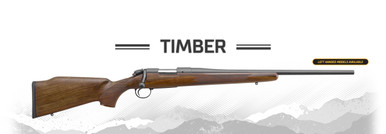 Bergara Rifles B14S003 B-14 Timber 243 Win 4+1 22" Blued Walnut Monte Carlo Stock Right Hand