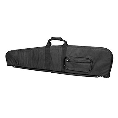 NcStar CVS2906-52 VISM Rifle Case Black PVC Nylon with Foam Padding & Double Zippers 52" L x 9" H Interior Dimensions