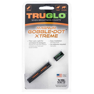 Truglo TG942XB Magnum Gobble-Dot Xtreme Mossberg 500, 835, 9200 Fiber Optic Red Fiber Optic Green