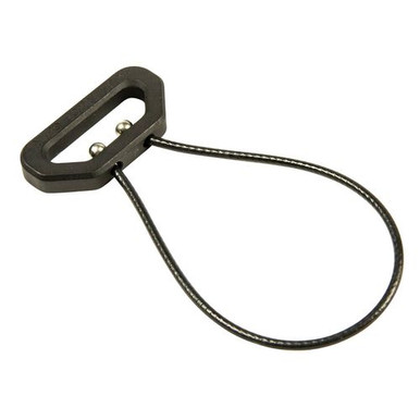 Blue Force Gear UWL325BK Universal Wire Loop  Anodized Black 6061-T6 Aluminum 3.25"