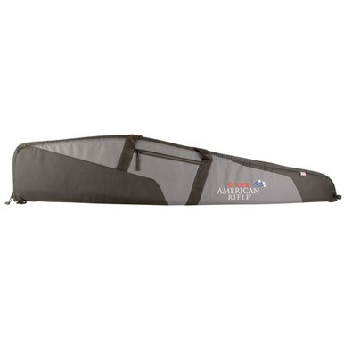Ruger 27433 American Rifle Case  46" Gray Endura with Black Panel, Foam Padding & Accessory Pocket