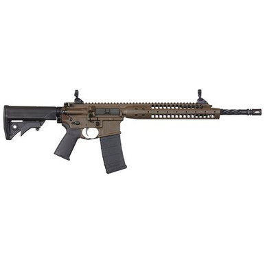 LWRC ICA5R5CK16 Individual Carbine A5 5.56x45mm NATO 16.10" 30+1 Flat Dark Earth Cerakote Black Adjustable Stock Black Magpul MOE+ Grip