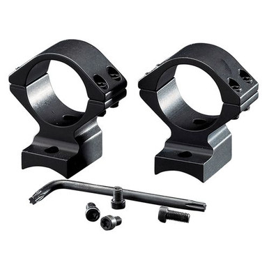 Browning 12376 Integrated Scope Mount System  Browning BAR/BLR Medium 1" Matte Blue Aluminum