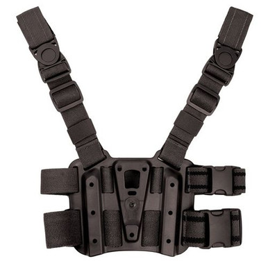 Blackhawk 432000PBK SERPA Tactical Drop Leg Holster Platform Black Finish
