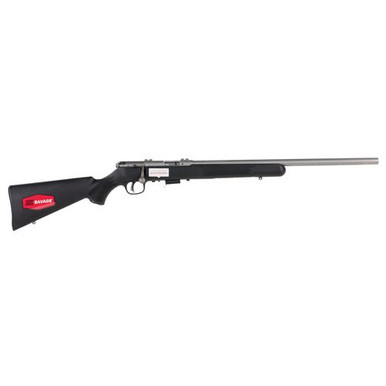 Savage Arms 94700 93 FVSS 22 Mag 5+1 Cap 21" HB Matte Stainless Rec/Barrel Matte Black Stock Right Hand (Full Size) with AccuTrigger