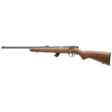 Savage Arms 50702 Mark II GL 22 LR 10+1 Cap 19" Matte Blued Rec/Barrel Satin Hardwood Stock Left Hand (Youth) with AccuTrigger