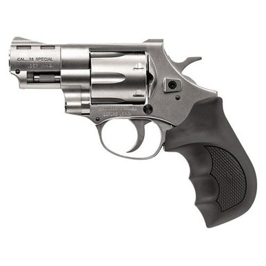 Tanfoglio 770127 Windicator  357 Mag 6rd 2" Nickel Steel Cylinder & Barrel Nickel Aluminum Frame Black Rubber Grip