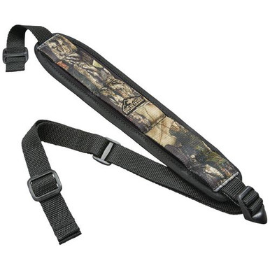 Butler Creek 180017 Comfort Stretch Sling 2.50" W x 44" L Adjustable Mossy Oak Break-Up Country Neoprene for Rifle