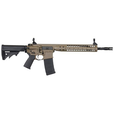 LWRC ICR5CK16SPRC Individual Carbine SPR *CA Compliant 5.56x45mm NATO 16.10" 10+1 Flat Dark Earth Cerakote, Black Adjustable Stock, Polymer Grip