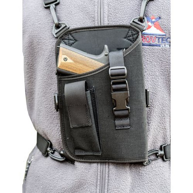 Grovtec US Inc GTHL14905R Trail Pack  Black 1000D Nylon Shoulder 4-5" Lg Auto Right Hand