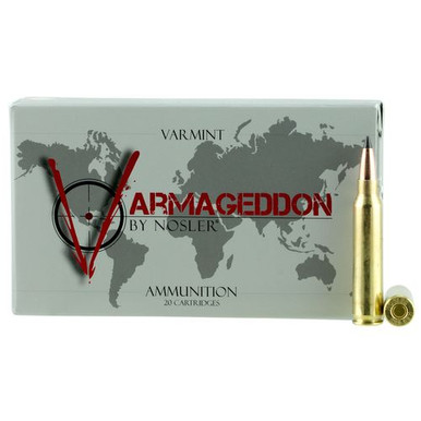 Nosler 65139 Varmageddon  223 Rem 53 gr Flat Base Tipped (FBT) 20 Bx/ 10 Cs