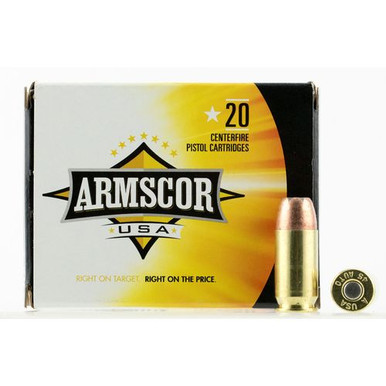 Armscor AC45A10N Pistol  45 ACP 230 gr Jacketed Hollow Point (JHP) 20 Bx/ 25 Cs