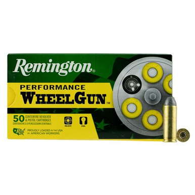 Remington Ammunition 22340 Performance WheelGun  45 Colt (LC) 250 gr Lead Round Nose (LRN) 50 Bx/ 10 Cs