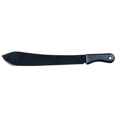 Cold Steel 97LBM Bolo  18" Fixed Machete Plain Black 1055 Carbon Steel Blade/Black Polypropylene Handle