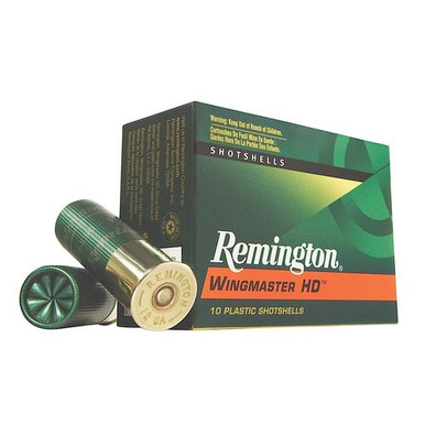 Remington Ammunition 20693 Wingmaster HD  12 Gauge 2.75" 1 1/4 oz 4 Shot 10 Bx/ 10 Cs