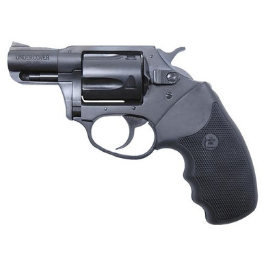 Charter Arms 13820 Undercover 38 Special 5rd 2" Black Stainless Steel Barrel & Cylinder, Black Aluminum Frame with Black Rubber Grip
