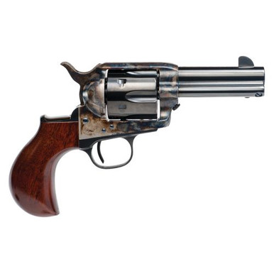 Cimarron CA346 Thunderer Model P 45 Colt (LC) 6rd 3.50" Blued Barrel & Cylinder Color Case Hardened Steel Frame with Birdshead Walnut Grip